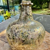 Iridescent Golden Onion Bottle Petal Lip