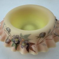 Thomas Webb Burmese Glass Fairy Lamp Base