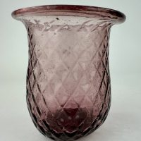 Purple Glass Fairy Lamp Night Light
