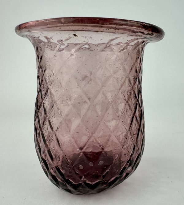 Purple Glass Fairy Lamp Night Light