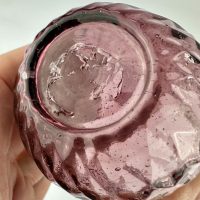 Purple Glass Fairy Lamp Night Light