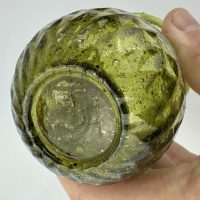 Rare Olive Glass Fairy Lamp Night Light